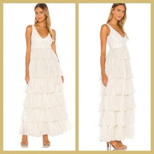 NBD Tasha Maxi Tiered Dress
